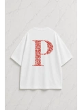 Kiss Design P Harfi Oversize T-shirt
