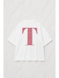 Kiss Design T Harfi Oversize T-shirt
