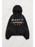 Marty Supreme Oversize Jacket - Siyah
