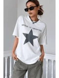 Nothing Is Impossible Detail Oversize Unisex T-shirt