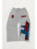 Spider-Man Detail Eşofman Altı - Gri