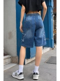 Star Streetwear Kot Kısa Şort - Lacivert