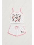Sweet Cherry Askılı Şort Takım