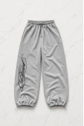 Blessed Script Detaylı Baggy Eşofman Takımı