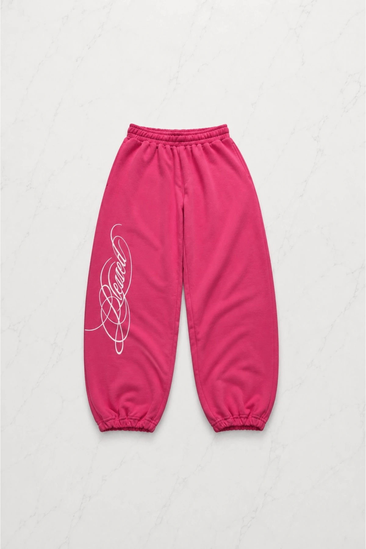 Blessed Script Detaylı Baggy Eşofman Takımı
