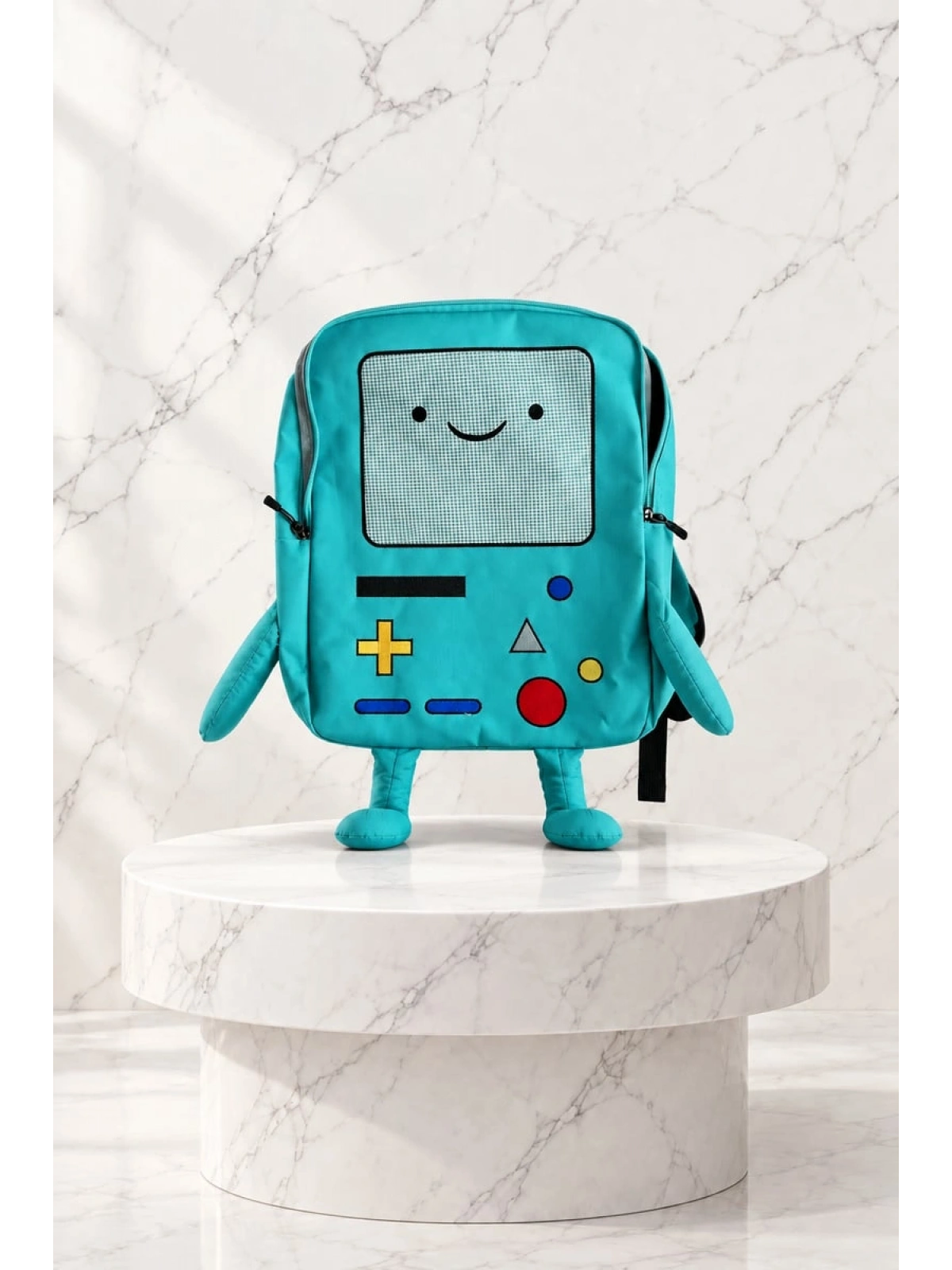 Adventure Time BMO Sırt Çantası- Mavi