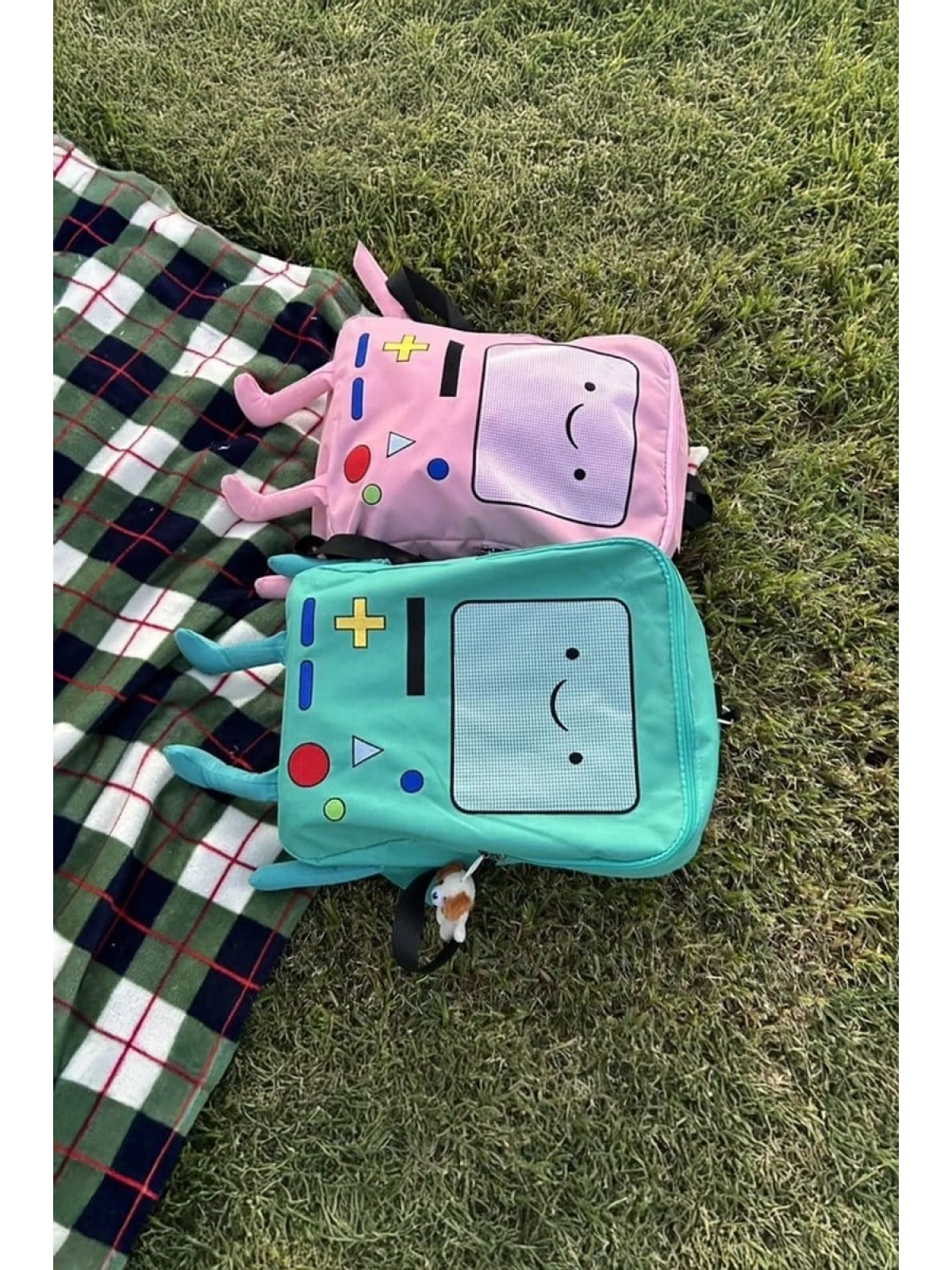 Adventure Time BMO Sırt Çantası - Pembe