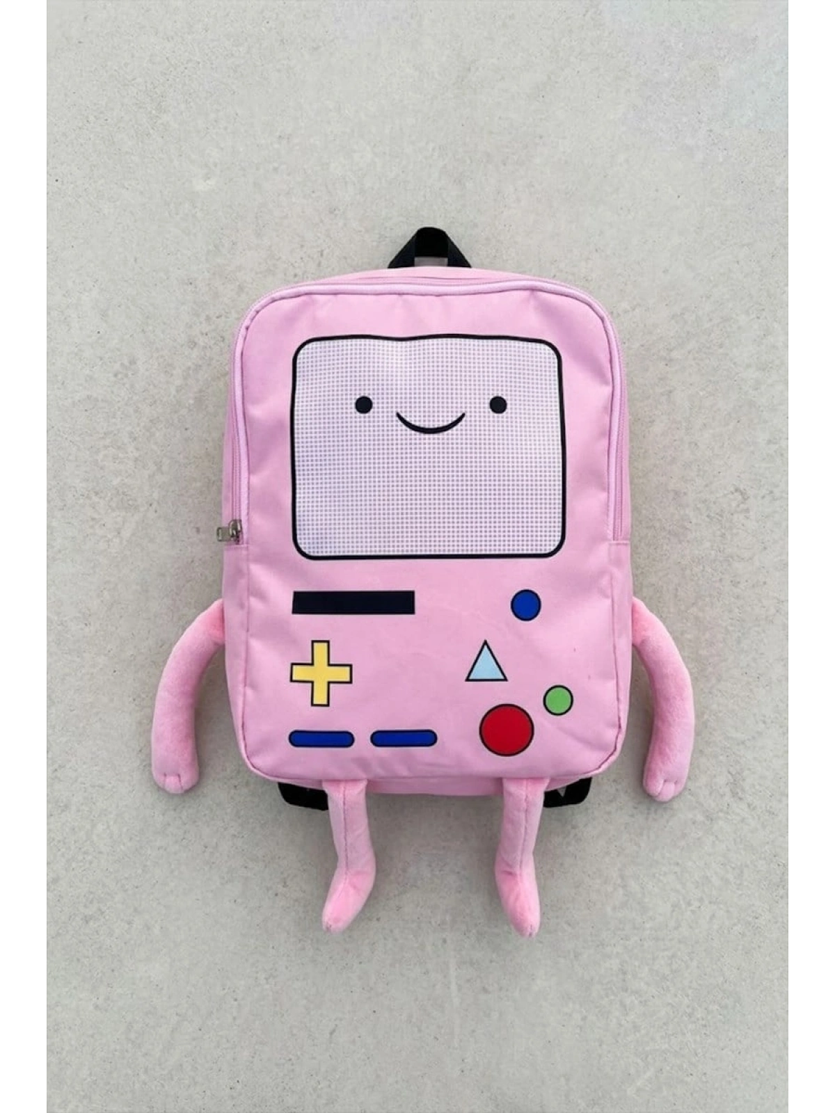 Adventure Time BMO Sırt Çantası - Pembe