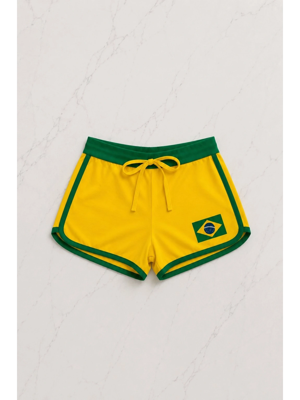 Brasil Askılı Crop - Şort Takım