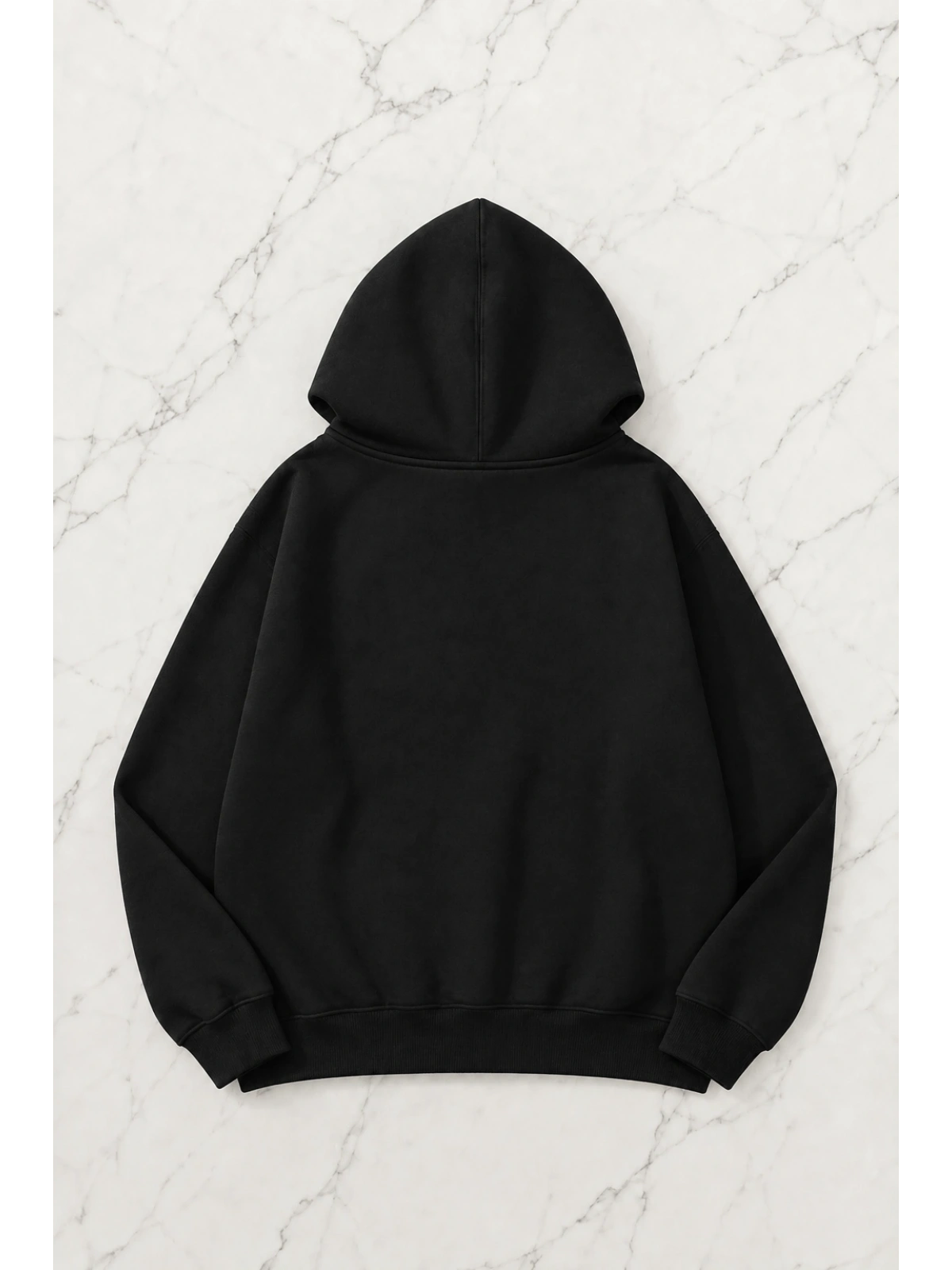 Good Deasy Girl  Kapüşonlu Oversize Unisex Hırka - Siyah