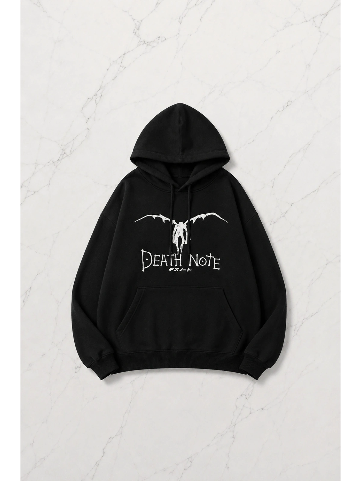 Death Note Detail Oversize Unisex Sweatshirt