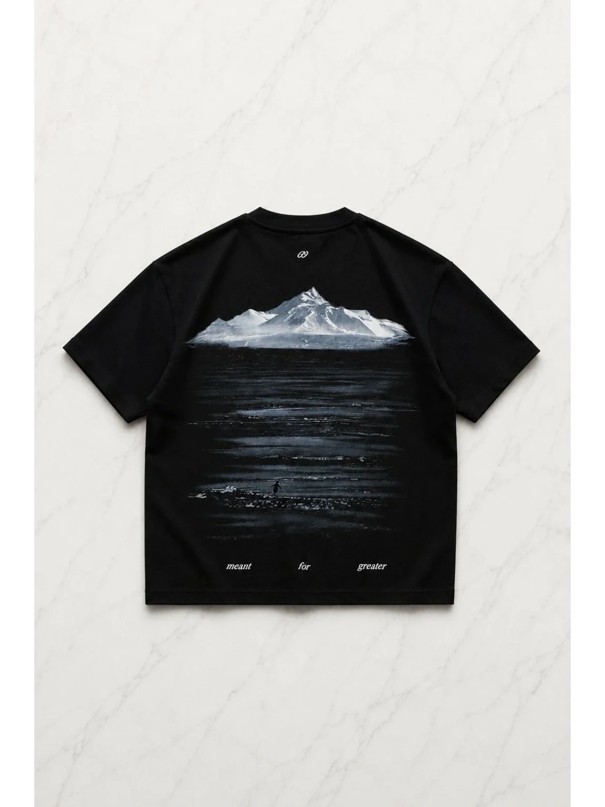 Meant For Greater Oversize T-shirt - Siyah
