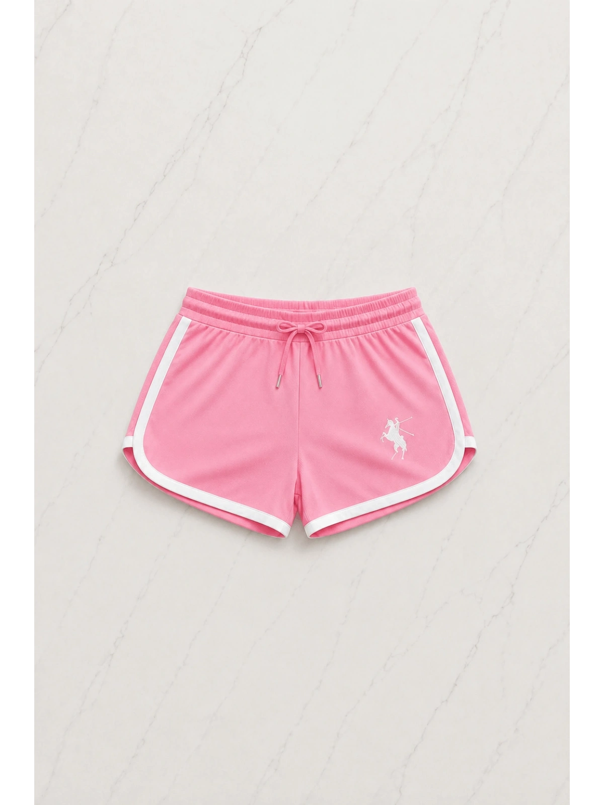 Pembe Fit Polo Yaka Soul Şort Takım