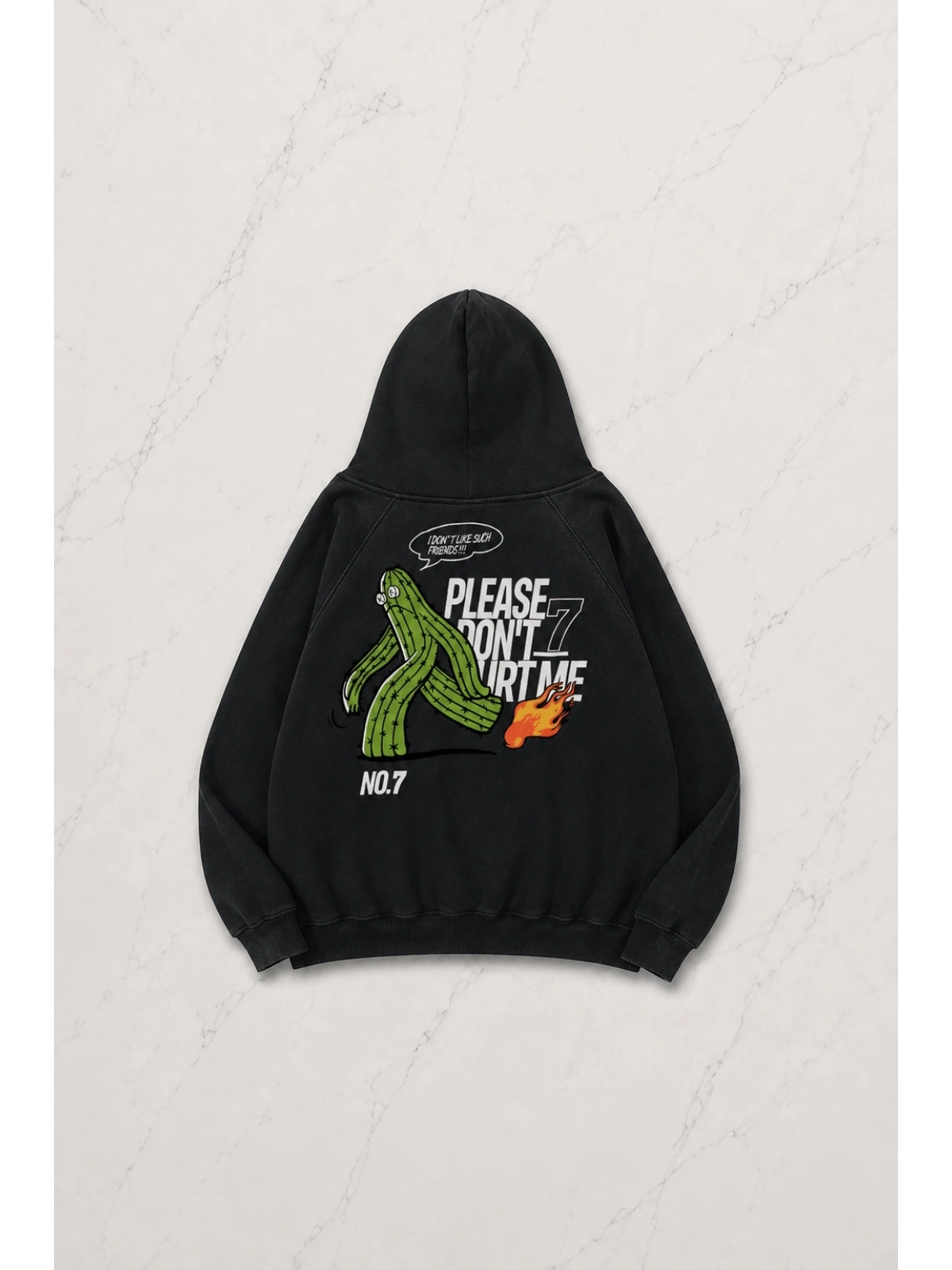 Please Dont Hurt Me Unisex Sweatshirt Hoodie Siyah