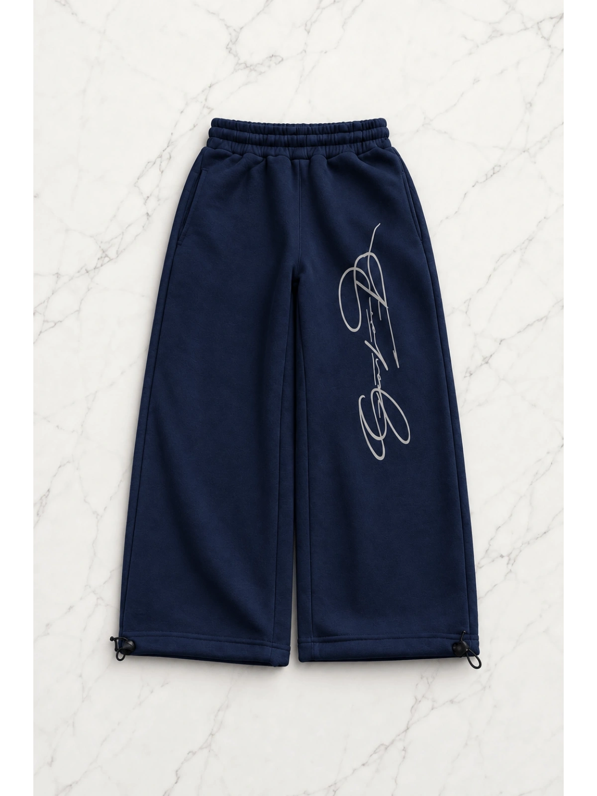 Signature Script Baggy Unisex Eşofman Altı - Lacivert