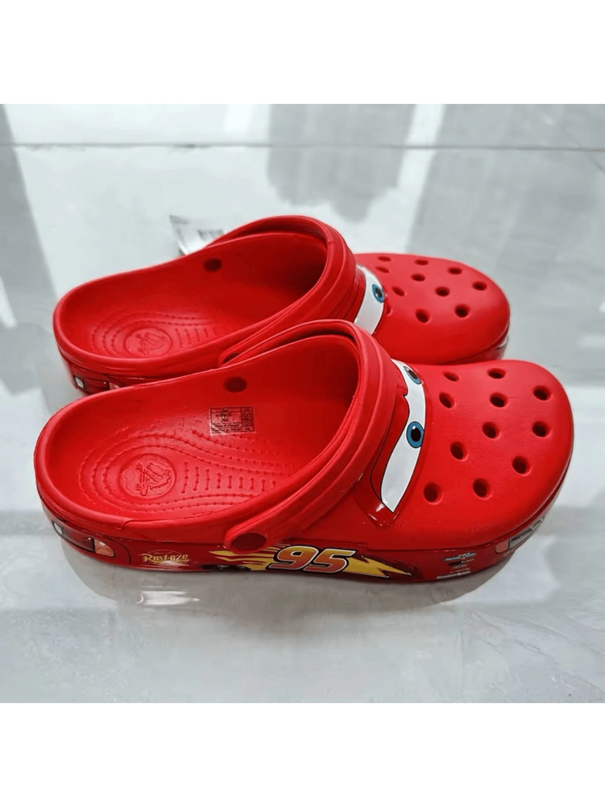 McQuenn Crocs - Kırmızı