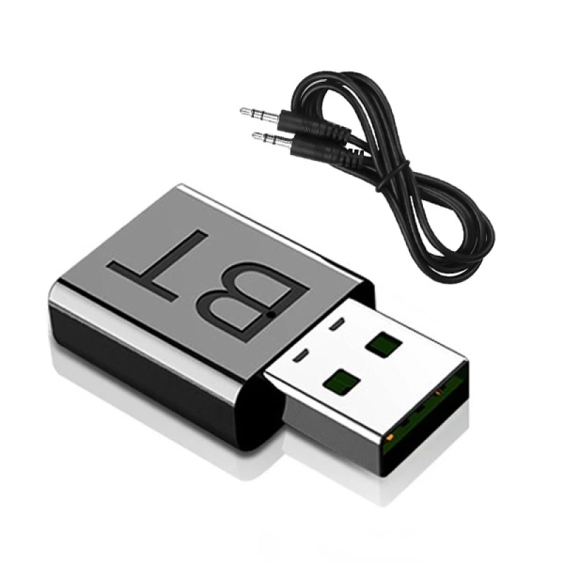 ALLY Usb Wireless Bluetooth 5.0 Mini USB Adaptör Vs Bluetooth  Araç Kiti
