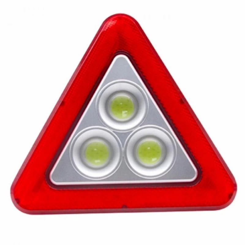 Ally LED Işıklı Araç Acil Durum Üçgen Reflektör Uyarı İşareti