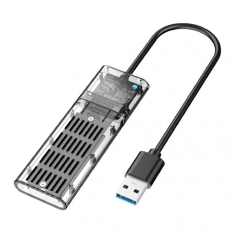 ALLY M.2 Sata USB 3.0 Gen1 SSD Harddisk Kutusu  M.2 NGFF- JMS578 Kapaklı
