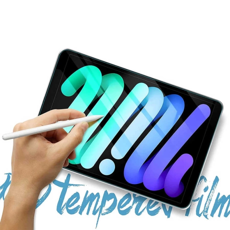 Apple iPad 10.9 2020 (4.Nesil) Zore 5in1 Tablet Temperli Cam Ekran Koruyucu