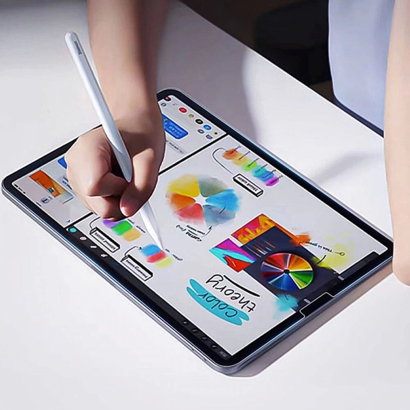 Apple iPad Pro 13 2024 Kağıt Hisli Wiwu iPaper Like Tablet Ekran Koruyucu