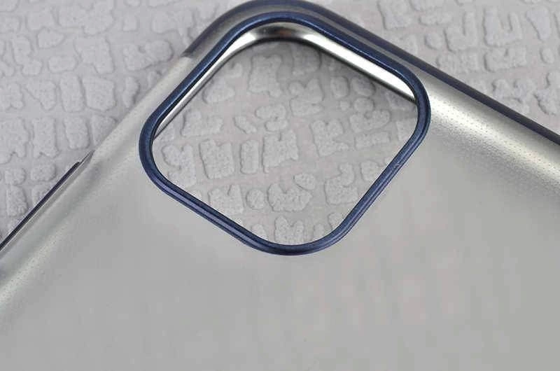 Apple iPhone 11 Pro Max Kılıf Zore Mat Dört Köşeli Lazer Silikon Kapak