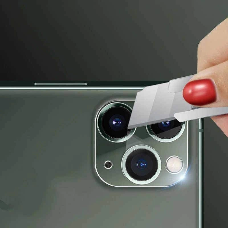 Apple iPhone 11 Pro Max Zore 3D Full Kamera Koruyucu