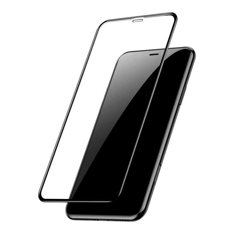 Apple iPhone 11 Pro Max Zore Kenarları Kırılmaya Dayanıklı Cam Ekran Koruyucu