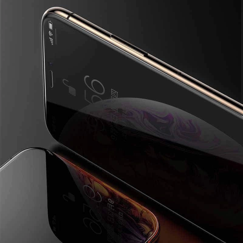 More TR Apple iPhone 11 Pro Max Zore Kor Privacy Cam Ekran Koruyucu