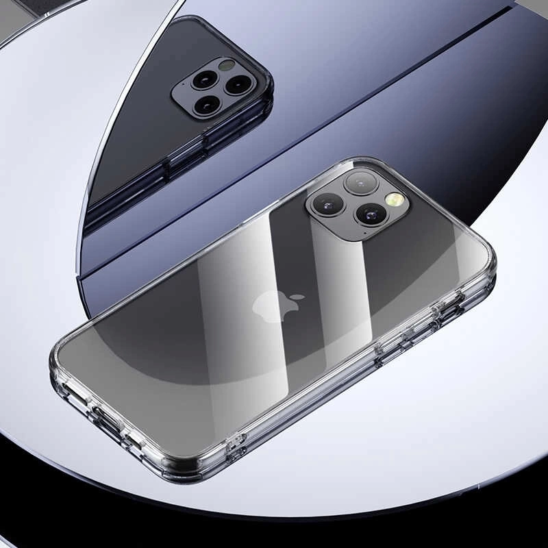 More TR Apple iPhone 12 Pro Kılıf Benks ​​​​​​Magic Crystal Clear Glass Kapak