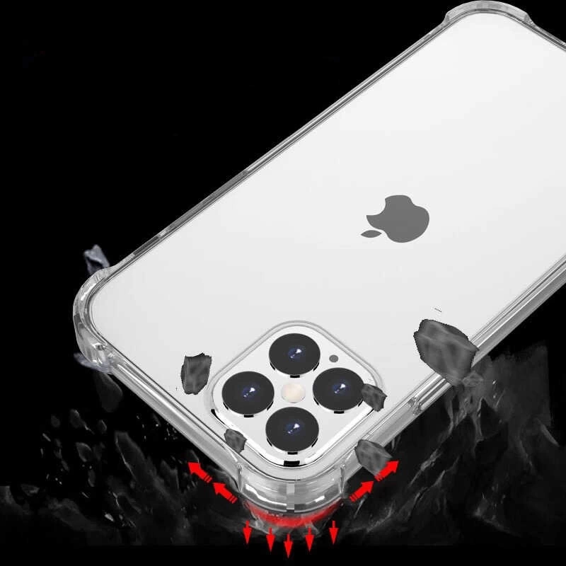 More TR Apple iPhone 12 Pro Kılıf Zore Nitro Anti Shock Silikon