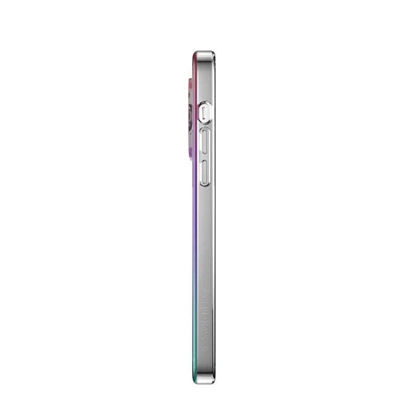 Apple iPhone 14 Pro Max Kılıf Renk Geçişli Kenarları Şeffaf Tasarımlı Lisanslı Switcheasy Crush Plus Kapak