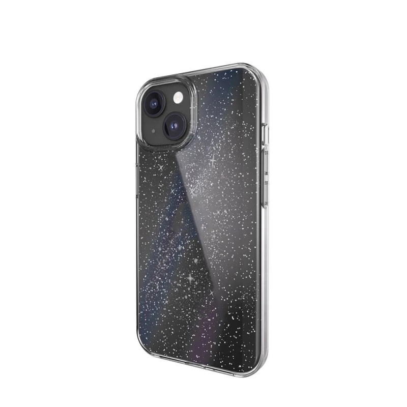 Apple iPhone 15 Kılıf Çift Katmanlı IMD Baskılı Bumper Lisanslı Switcheasy Cosmos Nebula Kapak