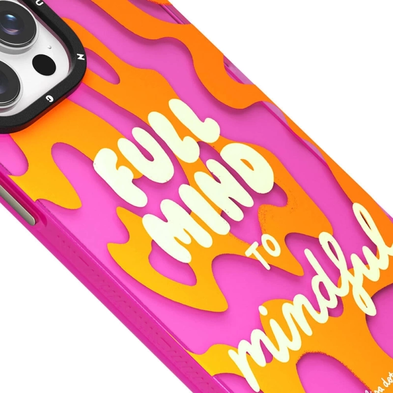 Apple iPhone 15 Kılıf Yazı Desenli Youngkit Mindfulness Serisi Kapak