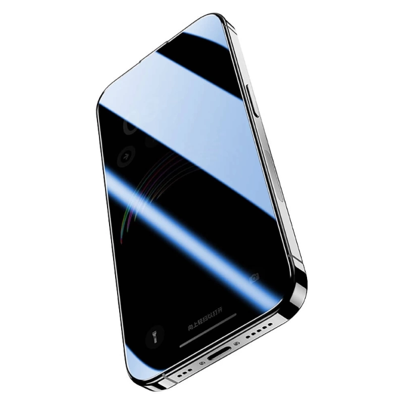 Apple iPhone 15 Plus Hidrofobik Ve Oleofobik Özellikli Benks Privacy Air Shield Ekran Koruyucu 10 lu Paket