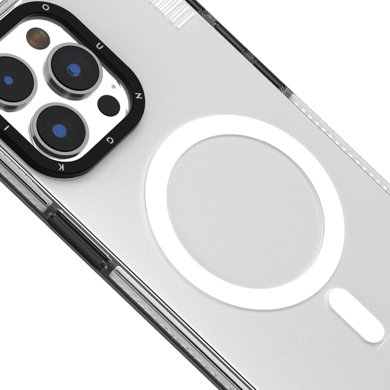 Apple iPhone 15 Plus Kılıf Magsafe Şarj Özellikli YoungKit Crystal Color Serisi Kapak