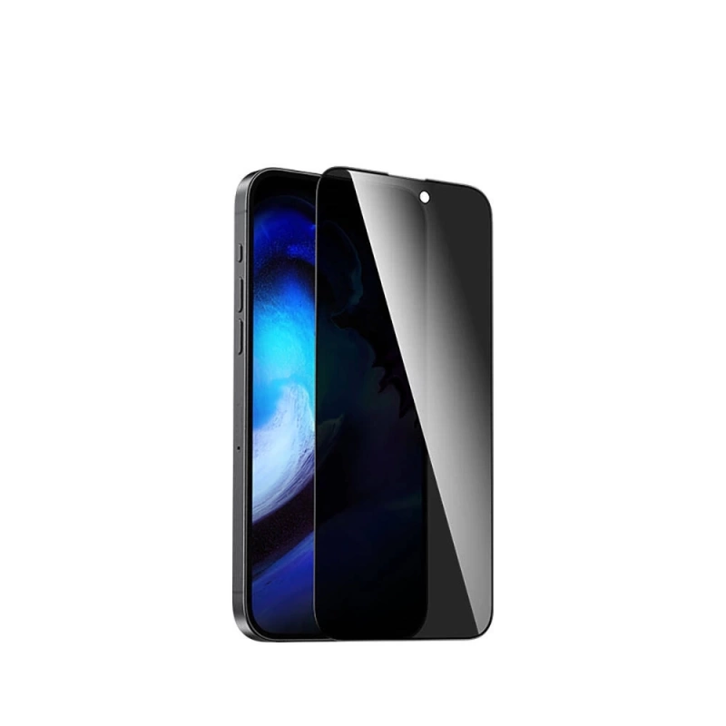 More TR Apple iPhone 15 Plus Recci RSP-A07SP 3D Privacy Shield Temperli Cam Ekran Koruyucu