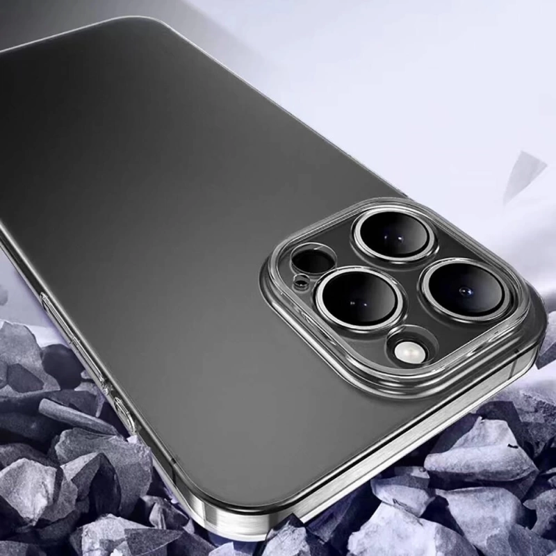 Apple iPhone 15 Pro Kılıf Toz Önleyici Zore Helo Kapak