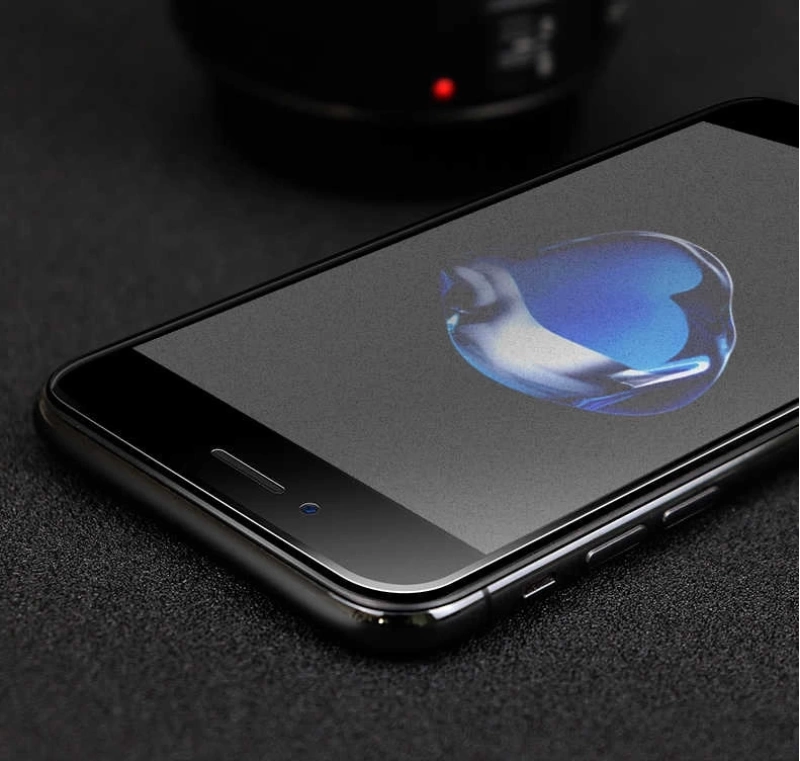 Apple iPhone 7 Plus Zore Anti-Dust Mat Privacy Temperli Ekran Koruyucu