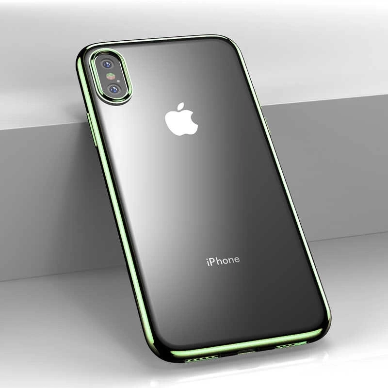 More TR Apple iPhone XS 5.8 Benks Magic Glitz Ultra-Thin Transparent Protective Soft Kapak