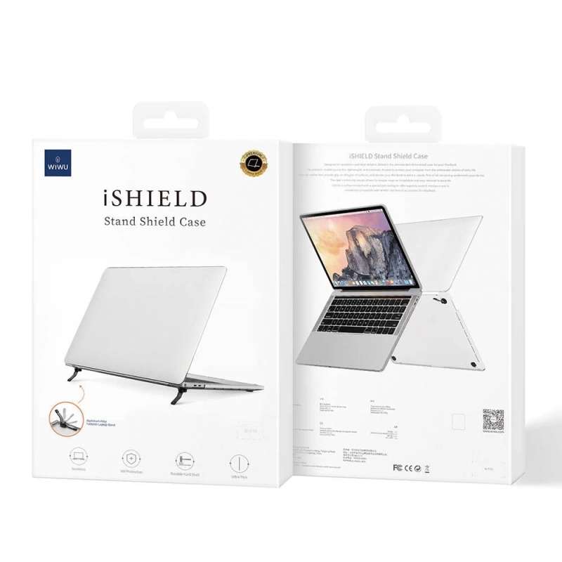 Apple Macbook 14.2 2023 A2779 Wiwu Macbook iShield Standlı Shield Kapak