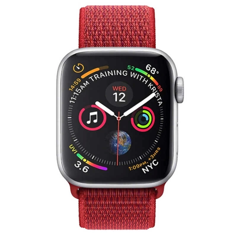 Apple Watch 38mm Zore KRD-03 Hasır Kordon