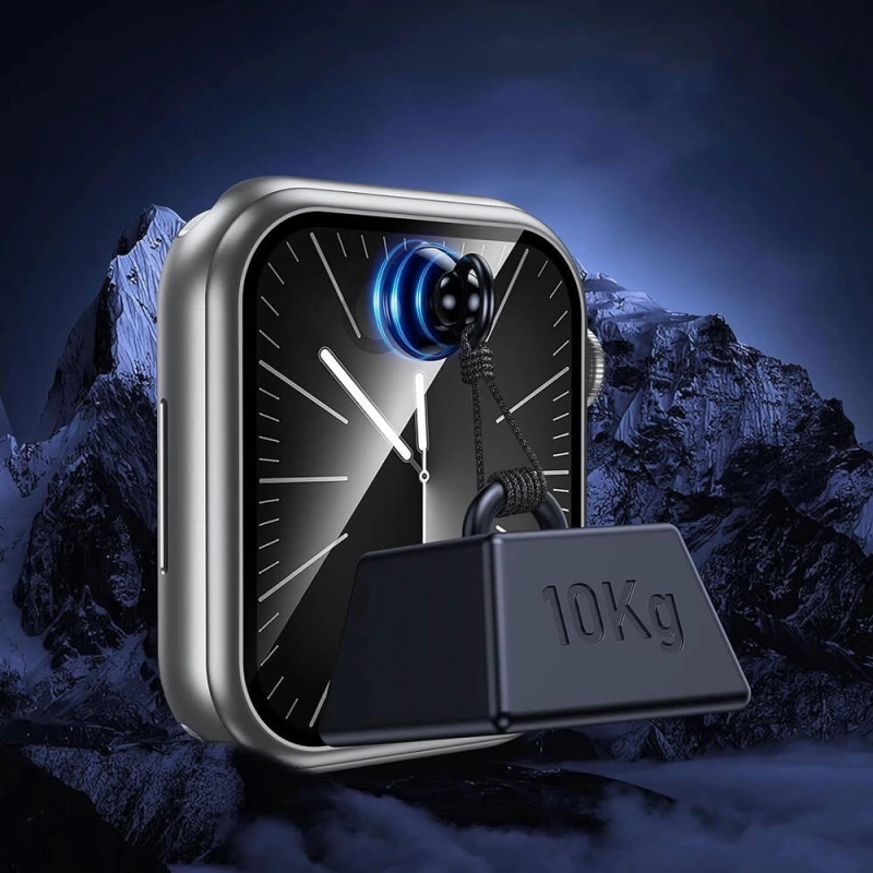 Apple Watch 7 41mm Wiwu Wi-JD106 Easy Install Akıllı Saat Temperli Cam Ekran Koruyucu