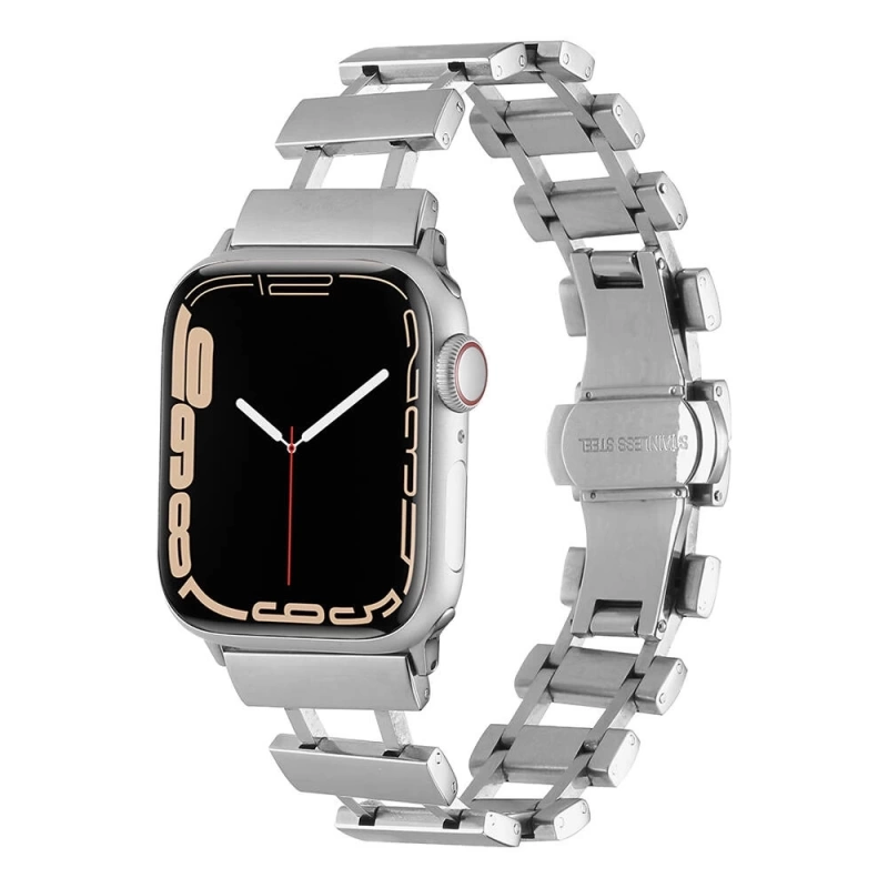 Apple Watch 7 45mm Zore KRD-96 Metal Kordon