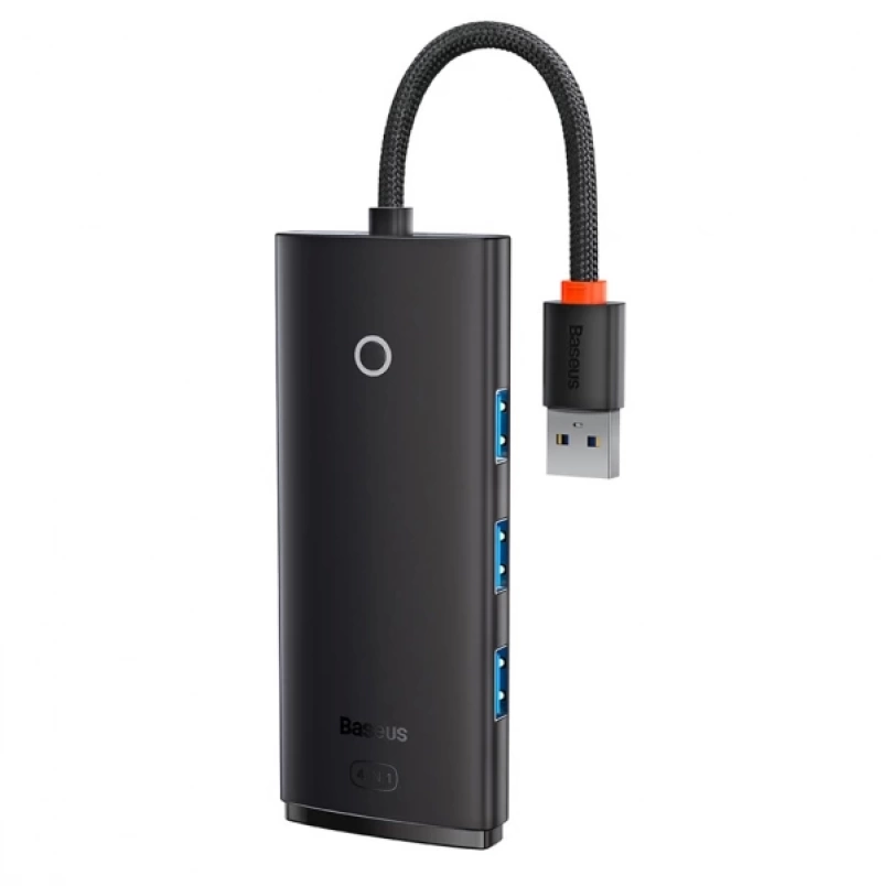 Baseus Lite Series 4 Portlu USB to USB 3.0 HUB Adaptör Çoklayıcı 25cm