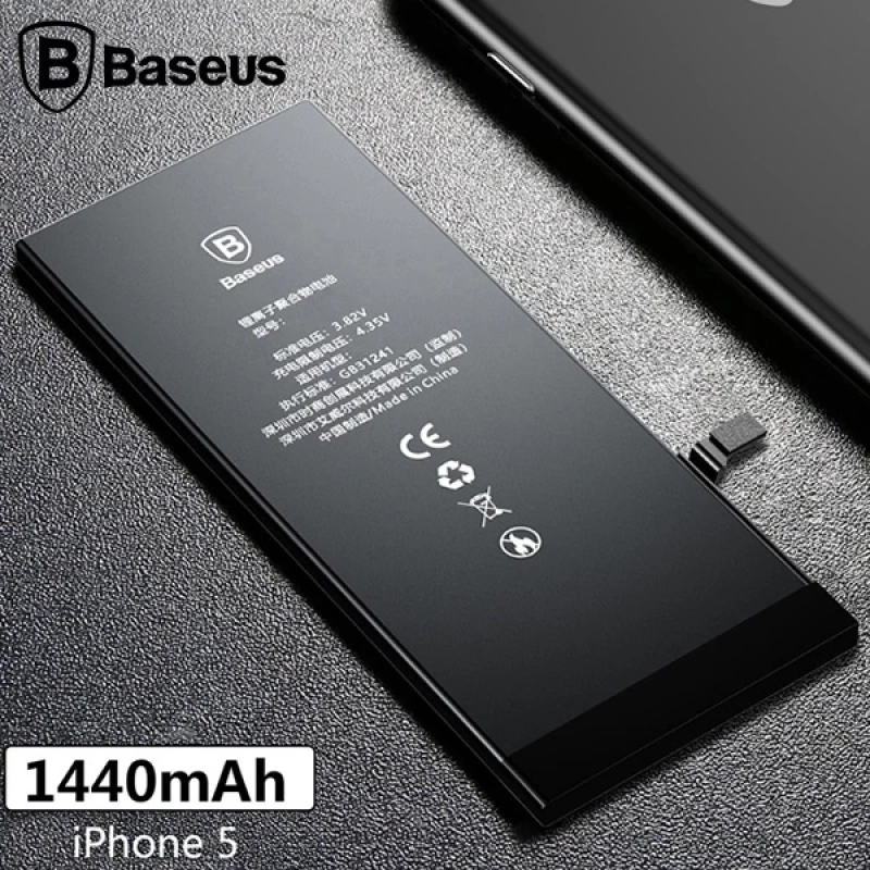 Baseus Orjinal İPhone 5 1440 Mah Pil Batarya