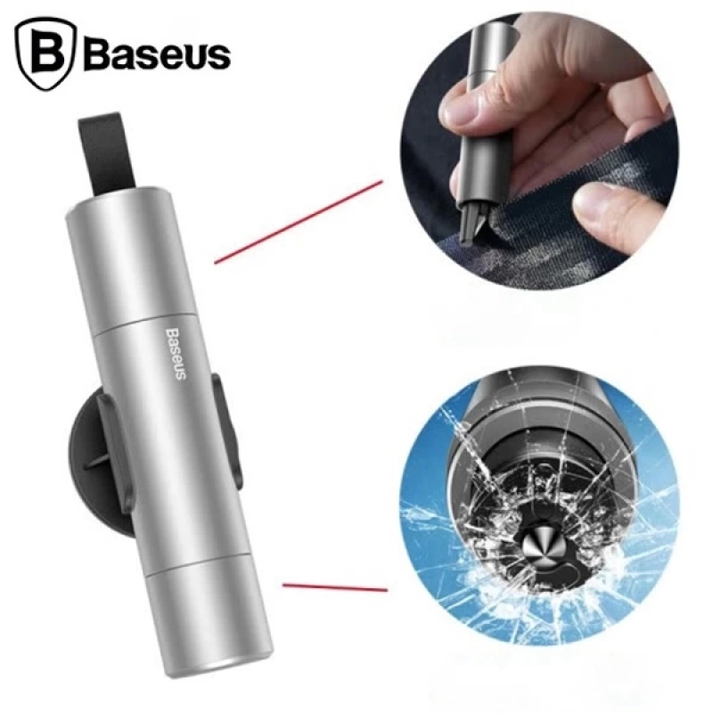 Baseus Sharp Tool Safety Hammer(Araç Pencere Camı Ve Emniyet Kemeri Kesici