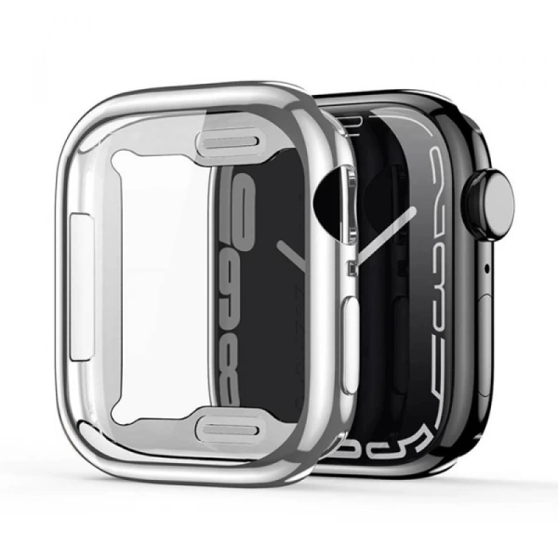 Dux Ducis Samo Series Apple Watch Ultra 49mm için Soft TPU Full Koruma Ultra İnce Silikon Kılıf