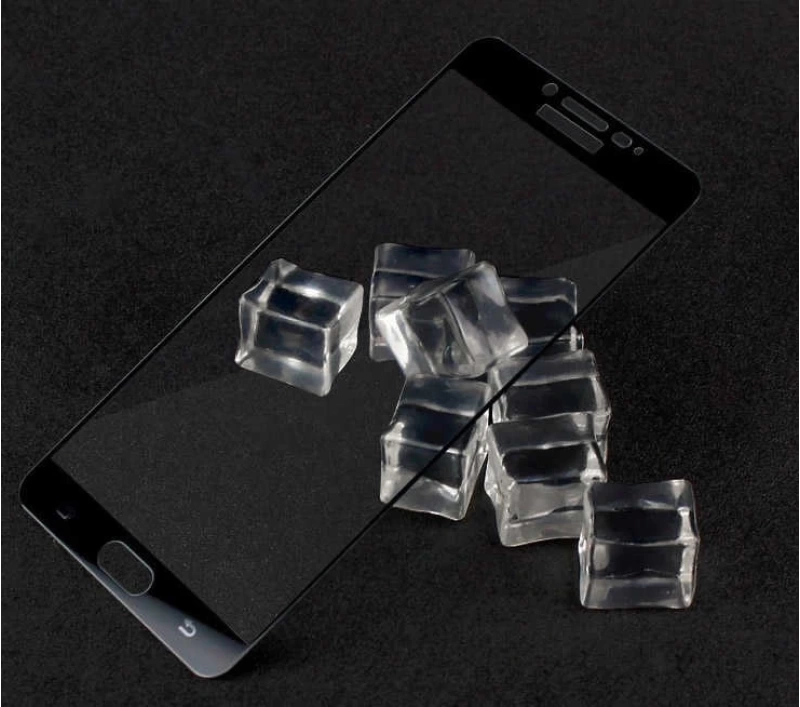 Galaxy C9 Pro Zore Ekranı Tam Kaplayan Düz Cam Koruyucu