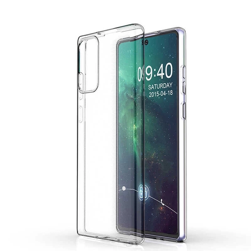 More TR Galaxy Note 20 Kılıf Zore Süper Silikon Kapak